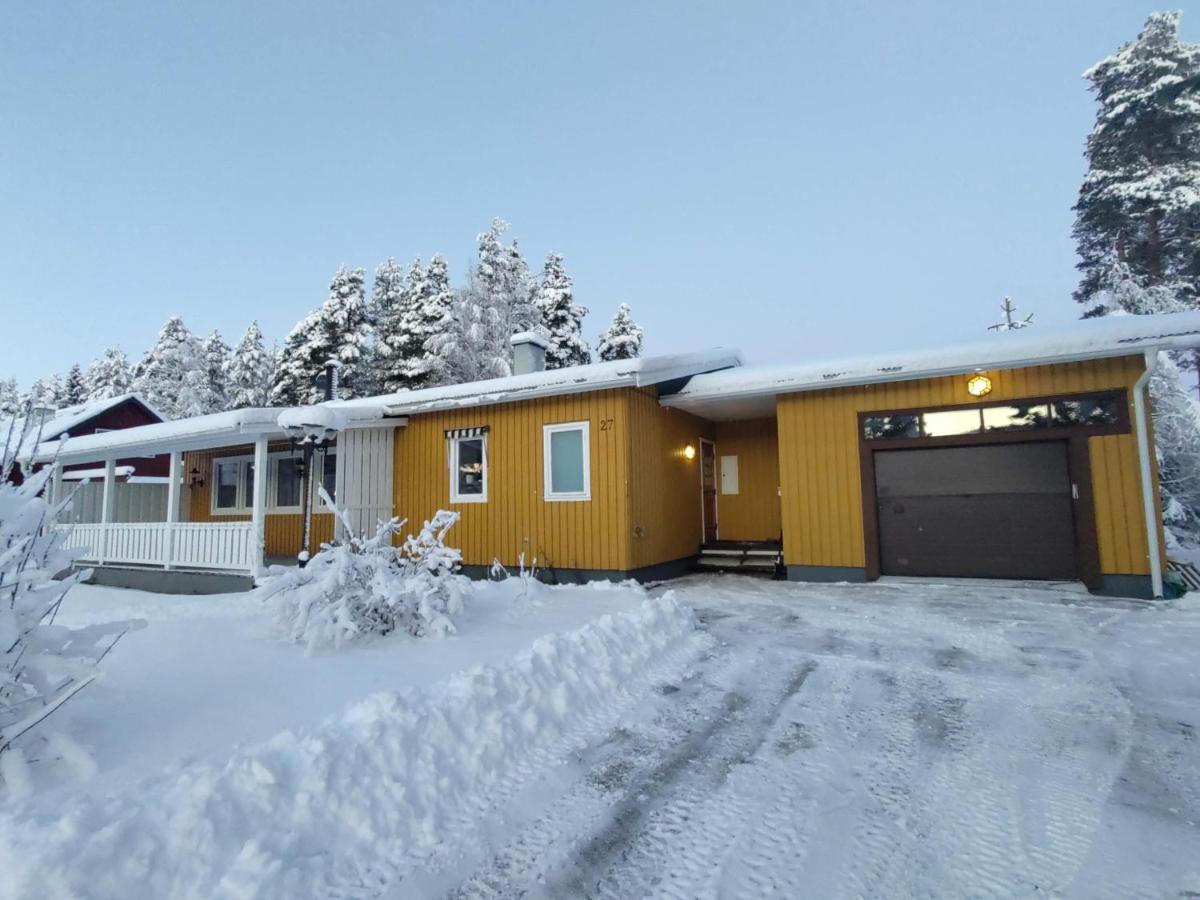 Lagomhuset - A Peaceful Holiday In Swedish Lapland Vidsel Buitenkant foto