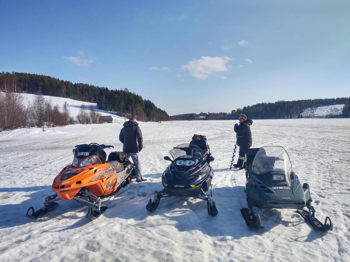 Lagomhuset - A Peaceful Holiday In Swedish Lapland Vidsel Buitenkant foto